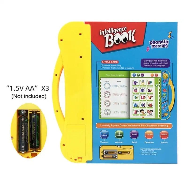 Kids Intelligence Book, English Learning Computer Machine, Kids Study Voice Electronic Book, Smart Baby Language E Book, Kids Intelligence Book Sound Book for Children, English Letters & Words Learning Book, Fun Educational Toys Kids Intelligence Book, English Learning Computer Machine, Kids Study Voice Electronic Book, Smart Baby Language E Book, Kids Intelligence Book Sound Book for Children, English Letters & Words Learning Book, Fun Educational Toys